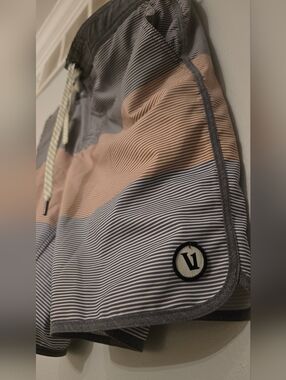 ✨ Vuori Cruise Boardshorts | Striped Hybrid Swim Shorts